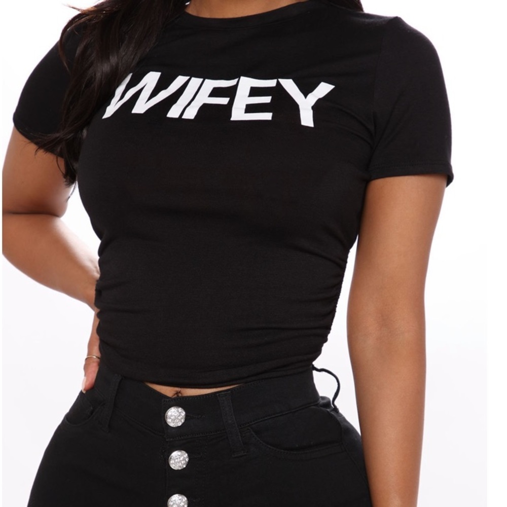 Wifey Backless Top - Black